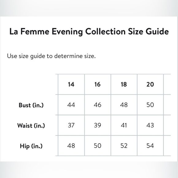 La Femme one shoulder Jersey gown size 16 NWT - Picture 2 of 9